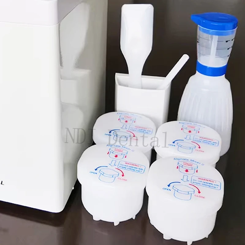Dental Impression Material Stirring Machine Dental Automatic Alginate Mixer Agitator Mixing Cups Gypsum Oral Dentist Equipment
