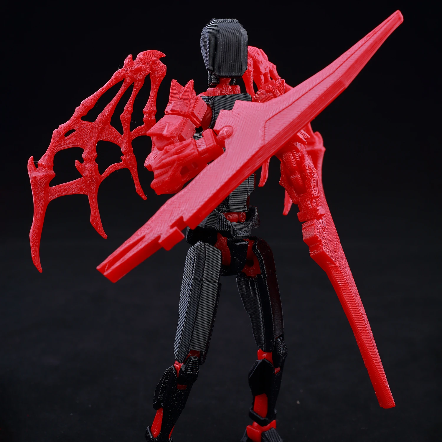 T13 دمية Lucky13 المفاصل المنقولة عمل الشكل مع توهج في الظلام ميزة ثلاثية الأبعاد مطبوعة Poseable دمية للتصوير الليلي ​