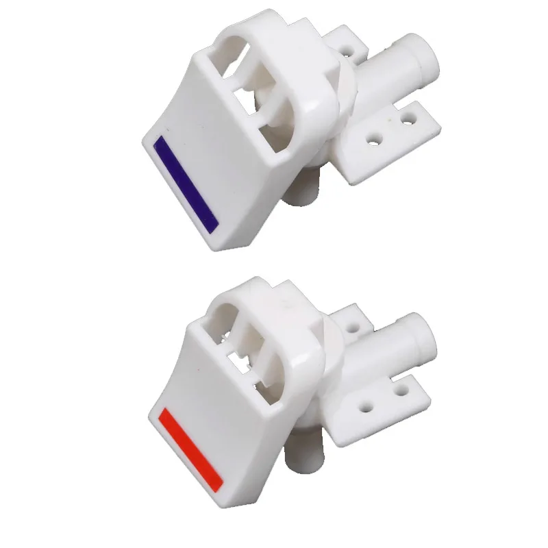 A pair of water dispensers faucets water faucets Water purifier,water dispenser faucet,press type hot and cold switch