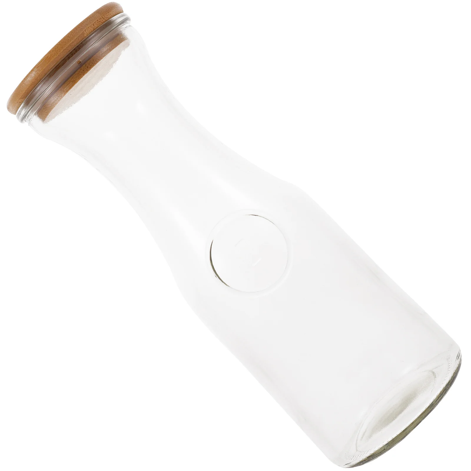 

1000ml Clear Glass Milk Bottle Reusable Juice Container Portable Drinkware for Water Tea Coffee Glass Drinking Bottles