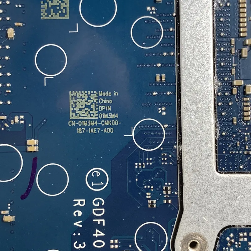 

Материнская плата для ноутбука DELL 5420, GDF40 LA-K491P 01M3M4 1M3M4 CN-01M3M4 с SRK03 I5-1145G7, материнская плата процессора, 100% протестировано, работает Wel