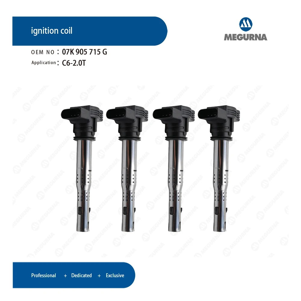 

EA888 Gen 2 1/4pcs Ignition Coil fit 1.8T 2.0T Engine for Audi A3 A4 A5 A6 Q5 VW Passat CC Tiguan Golf Jetta Skoda 07K905715G