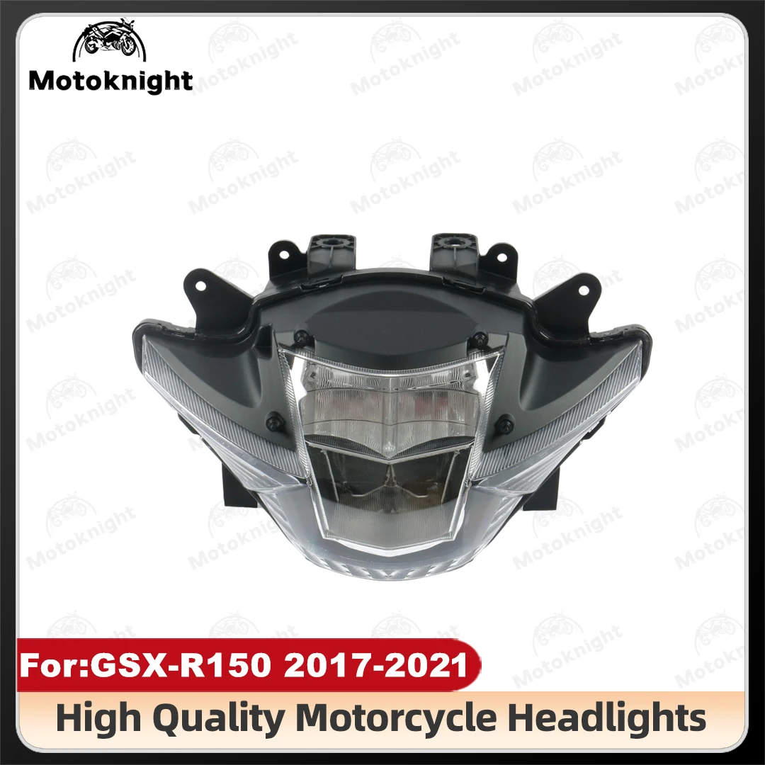 Faro delantero Forza 2017 2018 GSXR150 faro delantero de motocicleta conjunto de faro delantero apto para Suzuki GSX R125 R150