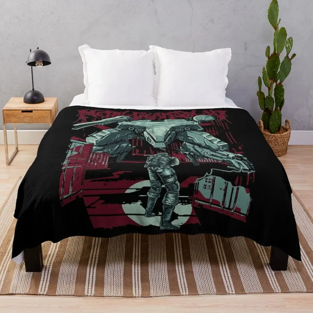 

Metal Gear Solid Classic Throw Blanket sofa bed Flannels Comforter warm winter Blankets