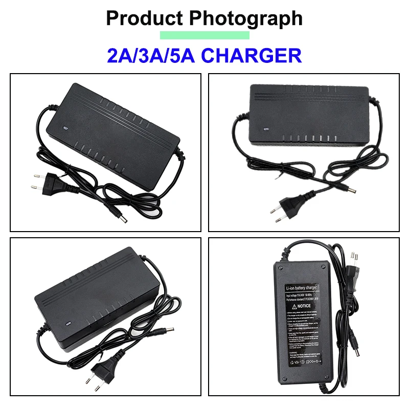 42V 54.6V 58.8V 67.2V 84V 2A 3A 5A Lithium Battery Smart Charger For 10S 13S 14S 16S 20S 36-72V Li-ion Battery Pack Fast charger