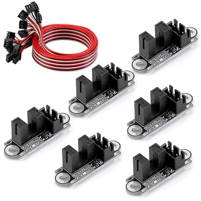 3D Printer Parts Optical Endstop with 1M Cable Optical Switch Sensor Photoelectric Light Control Optical Limit Switch Module