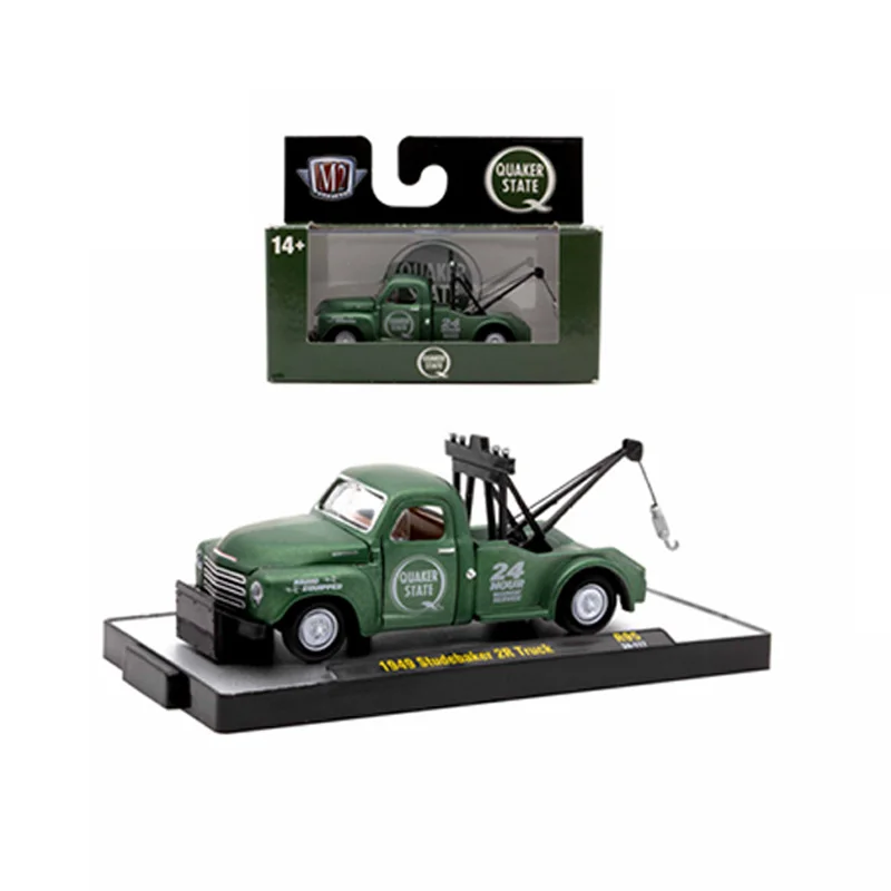 M2 Machines 1:64 1949 Studebaker 2R Грузовик ​   Коллекция моделей автомобилей из сплава, украшение, совершенно новая посылка