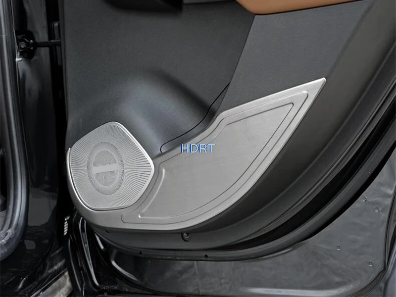 For Buick Envision S 2020 + Gate Kick Plate Cover Door Side Guard Car Styling Protector Decoration Accessories Interior Sticker