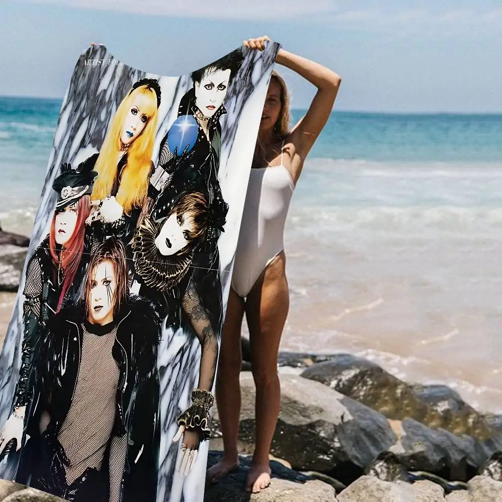 Band M-Malice M-Mizer Microfiber Printed Beach Towel Mountain Climbing Yoga Beach Swimming Running Absorbent Soft Towel