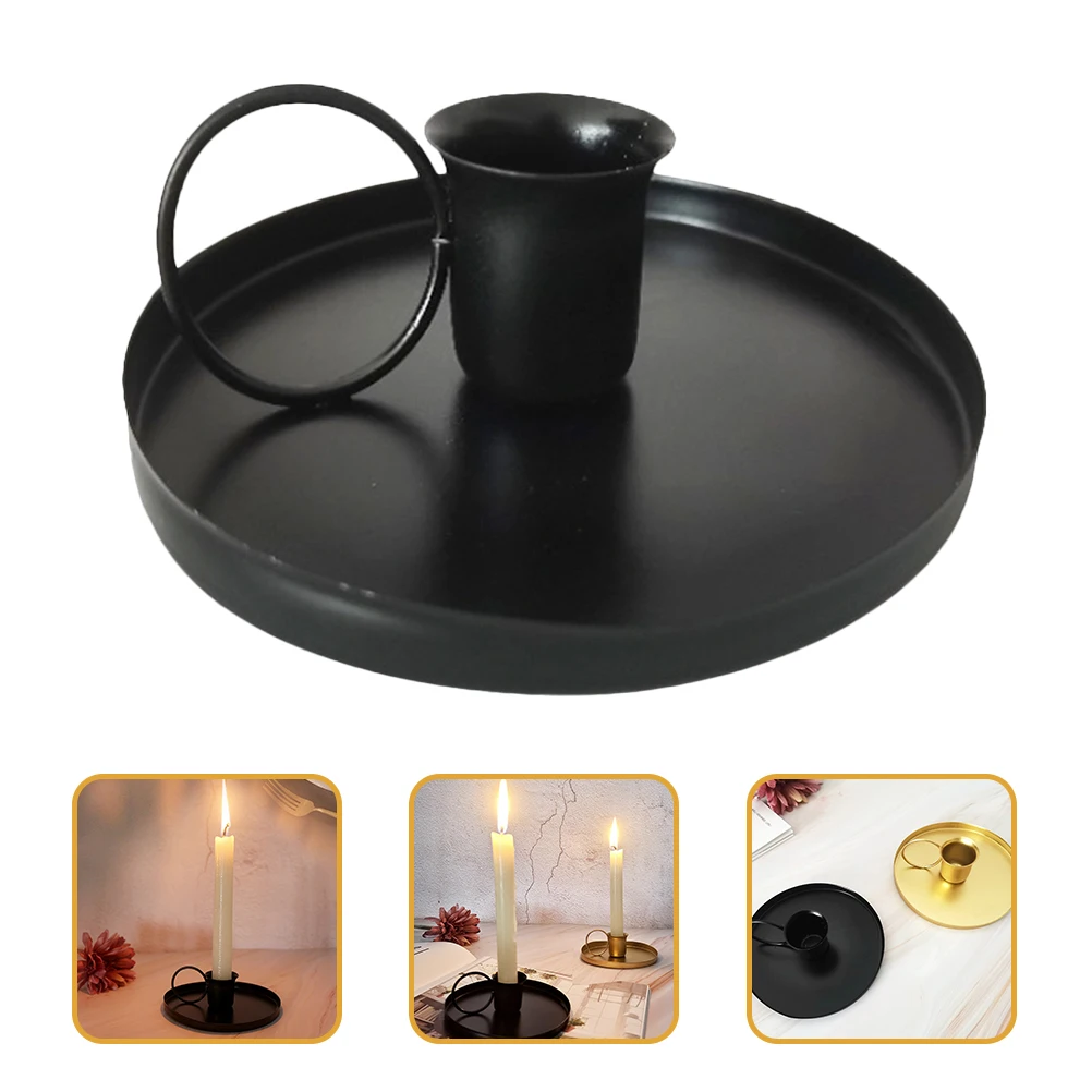 

3 Pcs Iron Holder Retro Metal Taper C lesticks St Wedding Decor Household Charm Atmosphere Vintage Centerpiece C