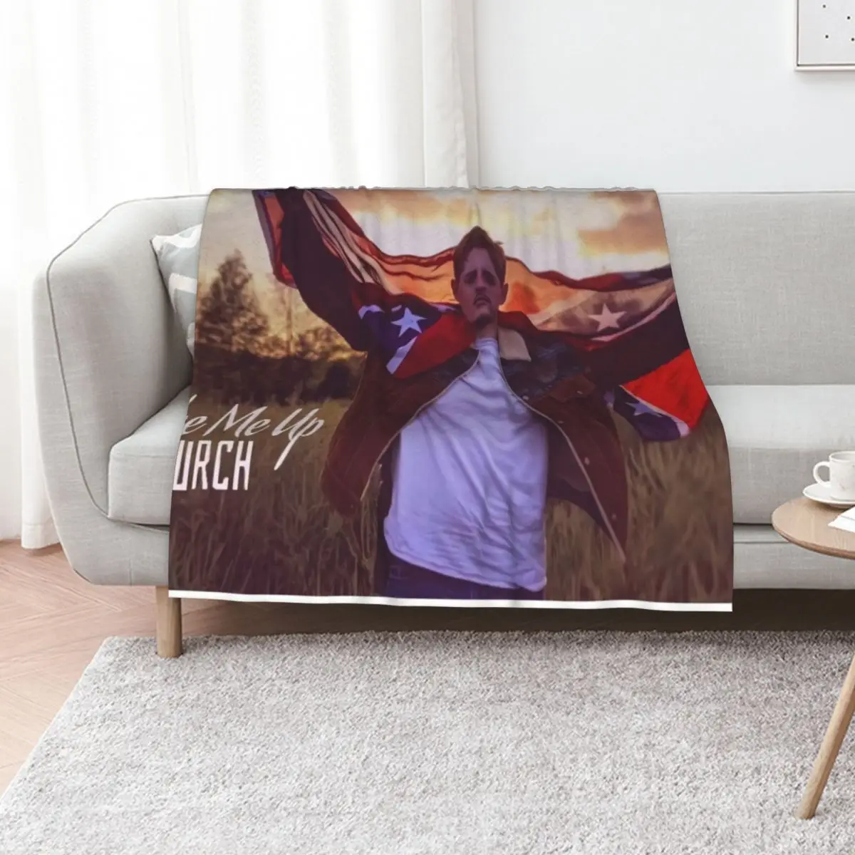 

Ryan Upchurch Throw Blanket Bed covers Flannel Fabric Blankets For Bed Weighted Blankets