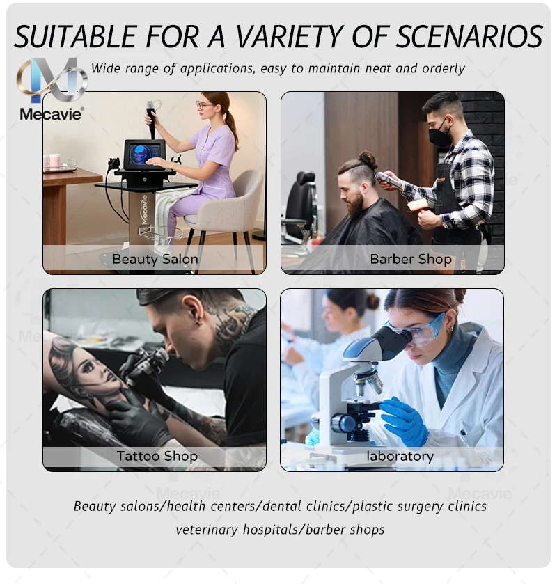 

Beauty Rolling Cart Salon Trolley Stand Beauty Instrument Tray with Wheel Esthetician Supplies Tool Storage Cart