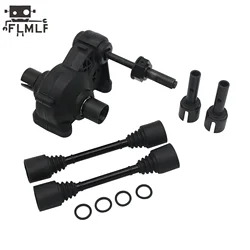 Reinforced Gearbox Set with Press-fit Half Shaft & Drive Shaft Fit 1/5 HPI ROFUN BAHA ROVAN KM GTB MCD BAJA 5B 5T 5SC Toys Parts