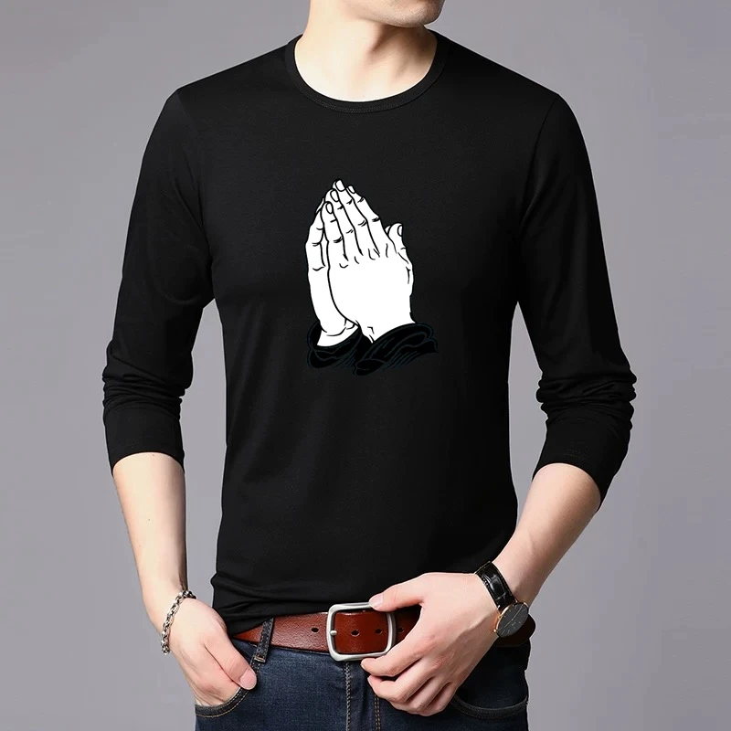 

3D Pattern Printed Men Long Sleeve T-shirt Fashion Comfortable Unisex Tops Casual Loose Crew Neck Tee Fall Outdoor Gym Clothing