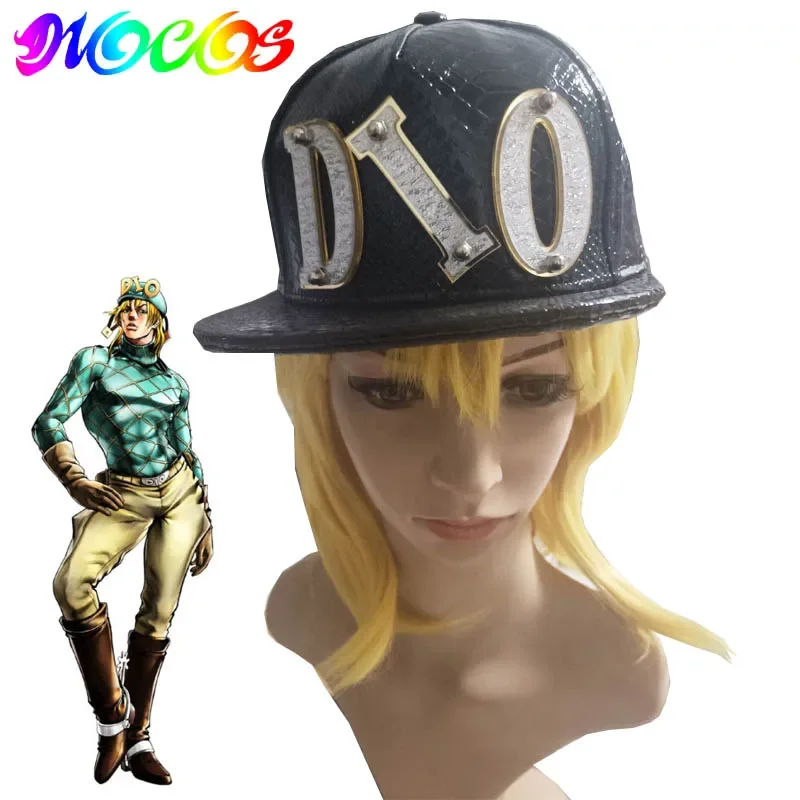 DIOCES Anime JoJo's Bizarre Adventure DIO Diego Brando Cosplay Cap