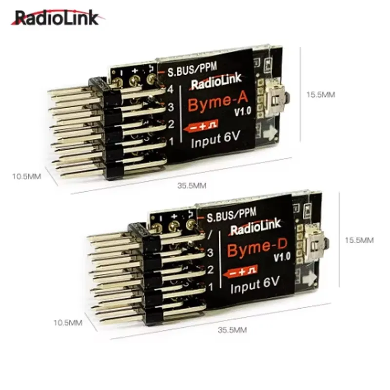 Radiolink Byme-A/Byme-D Fixed Wing Flight Controller Gyroskop Selbst-stabilisierung Balance Für 3D Feste flügel 4CH