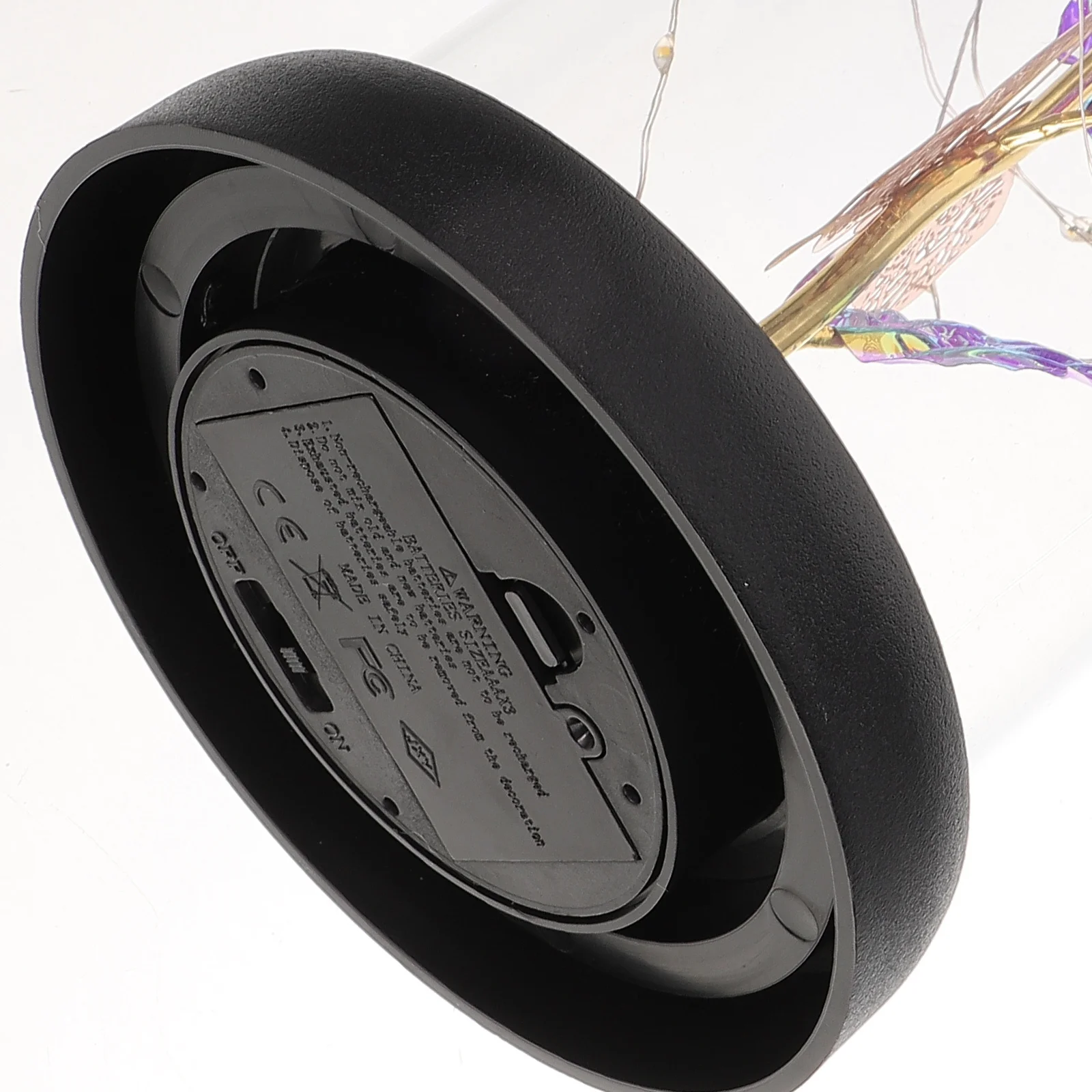 

Romantic LED Light Glass Dome Valentines Day Preserved Flower Desktop Decoration with Dome