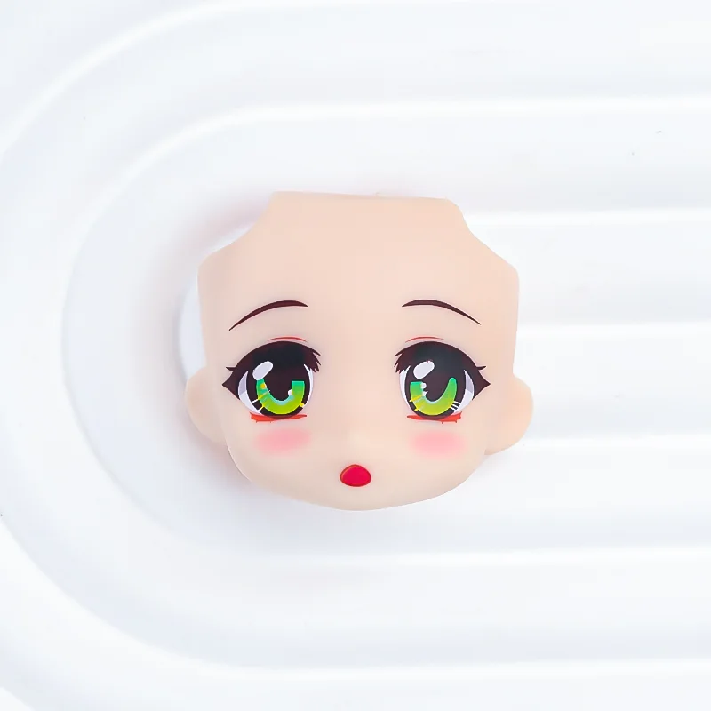 OB11 Replaceable Head Shell Baby Face Expression Obitsu11 GSC Body 1/12 BJD Head Shell Doll Body Doll Cute And Delicate Baby