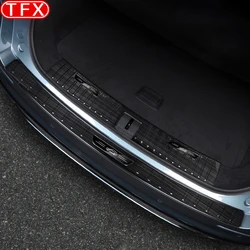 For JAECOO J8 2024 Car Styling Stainless Steel Rear Bumper Protector Sill Trunk Guard Tread Plate Auto Modificaiton Accessories