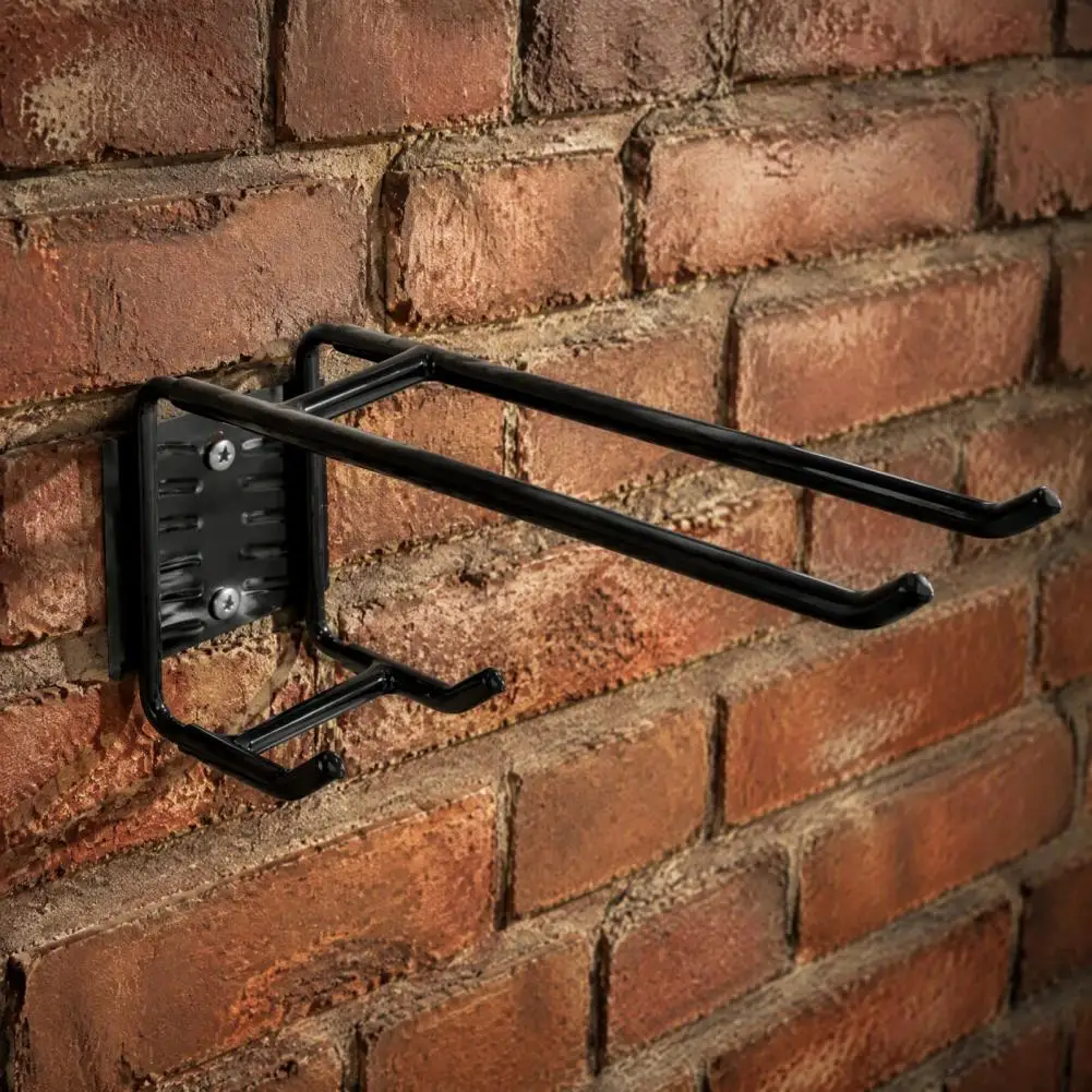Carbon Steel Garage Hangers Heavy Duty U-shaped Garage Storage Hooks Wall Mounted Utility Hangers for Extension Cords Shovels