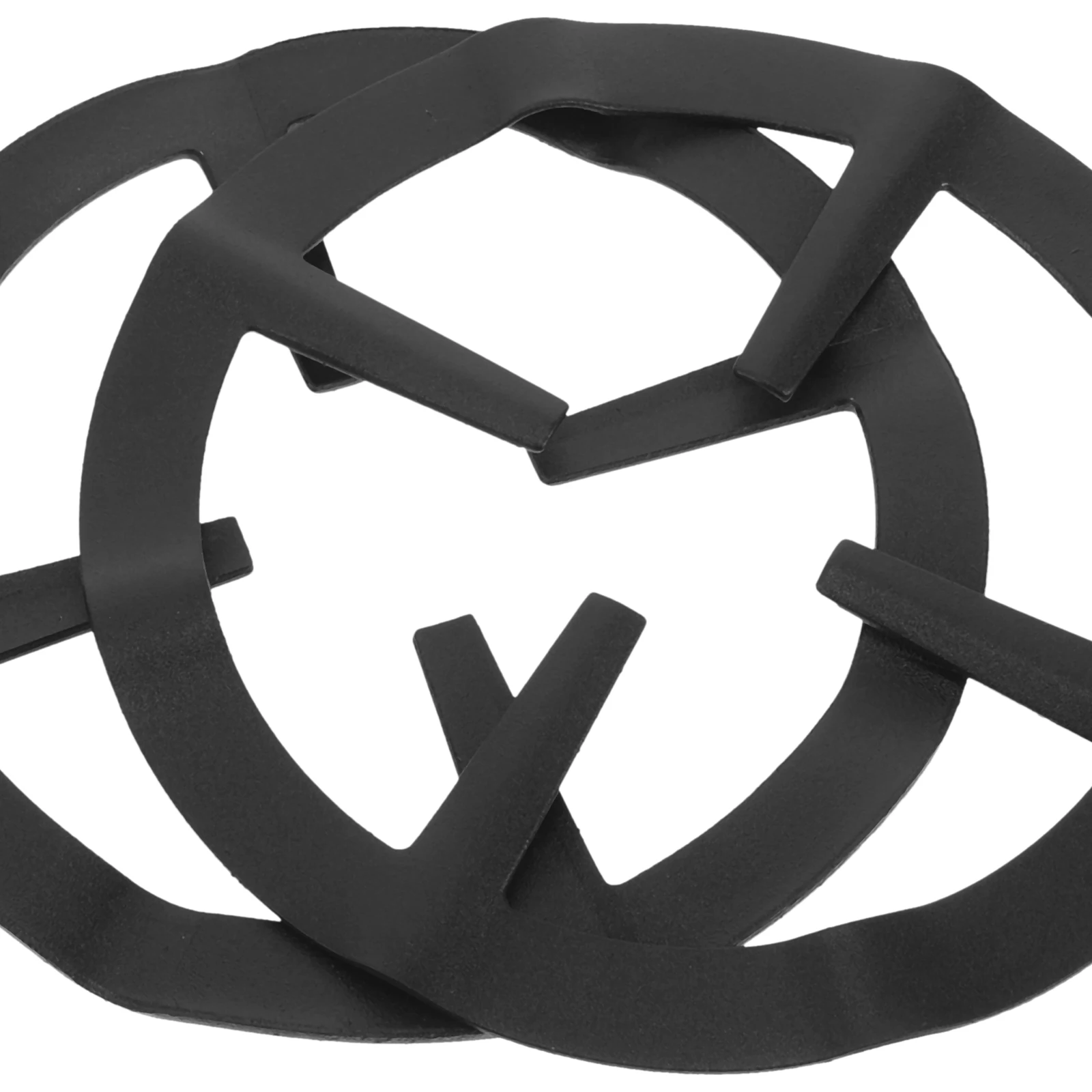 

4pcs Stainless Steel Coffee Maker Holder Small Pot Stand Burner Ring Grate Gas Stove Reducer Stand Ring For Kettles Pans