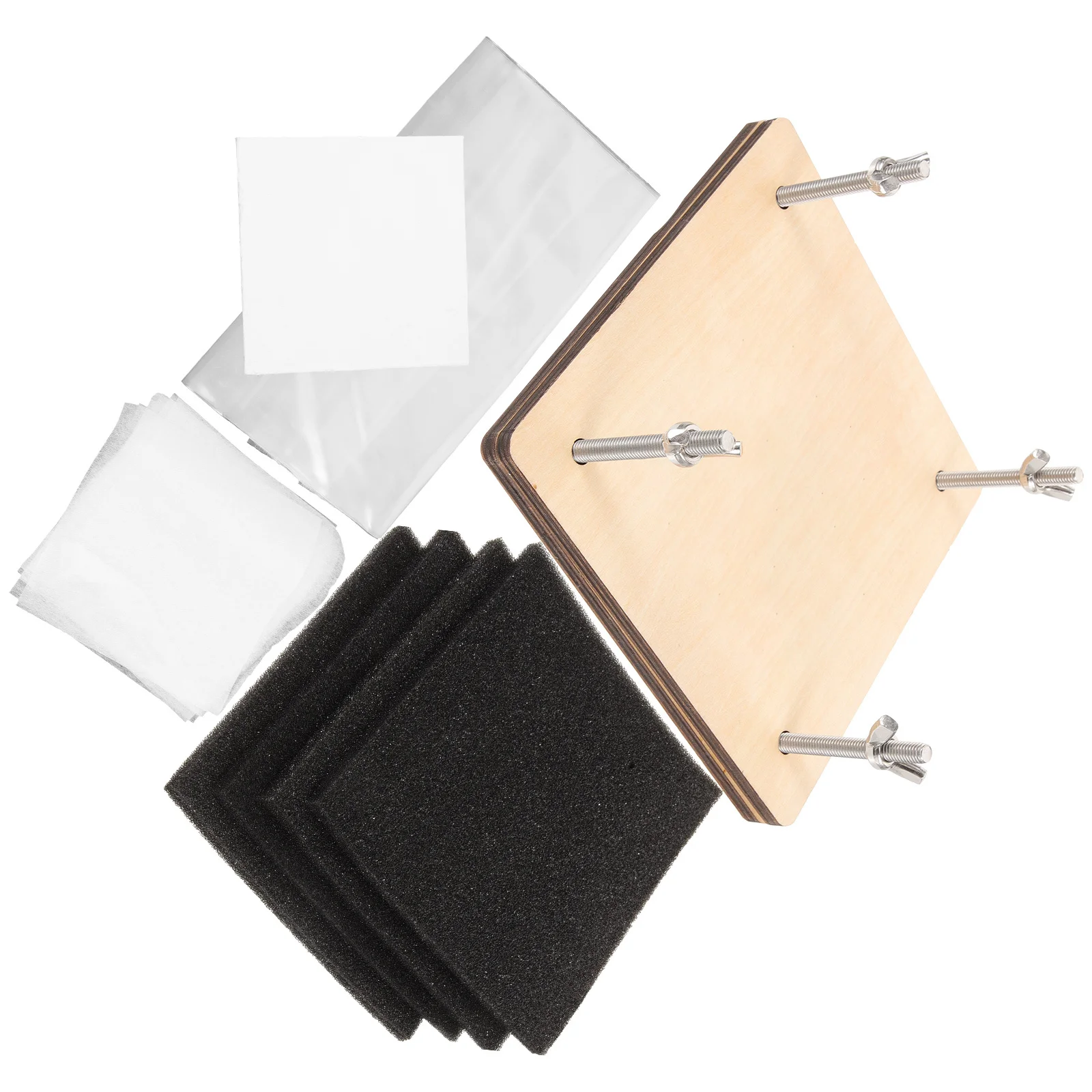 

1Set Durable Flower Pressing Kit for DIY Lover Natural Specimen Preservation Greeting Cards Scrapbooks Menus Bookmarks