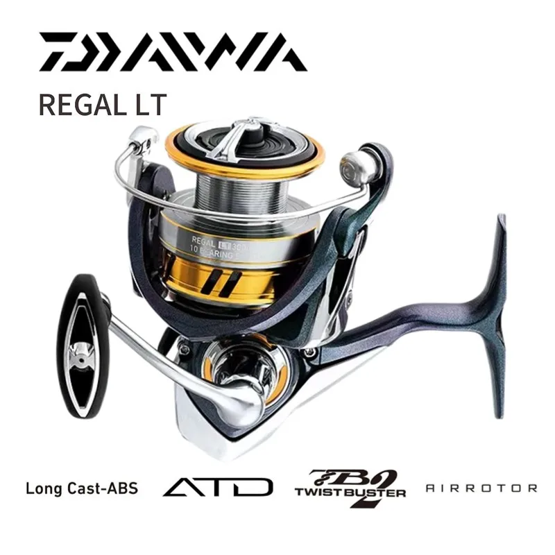 Original Daiwa REGAL LT 1000D 1000S 2000D 2000S 2500D 2500S 2500D-XH 3000D-C 3000D-CXH 3000S-C Spining Fishing Reel