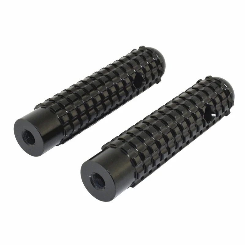waase 106mm Length Universal M8 Fixing Footpegs Foot Rests Peg Pedals Racing Rearset Rear Sets