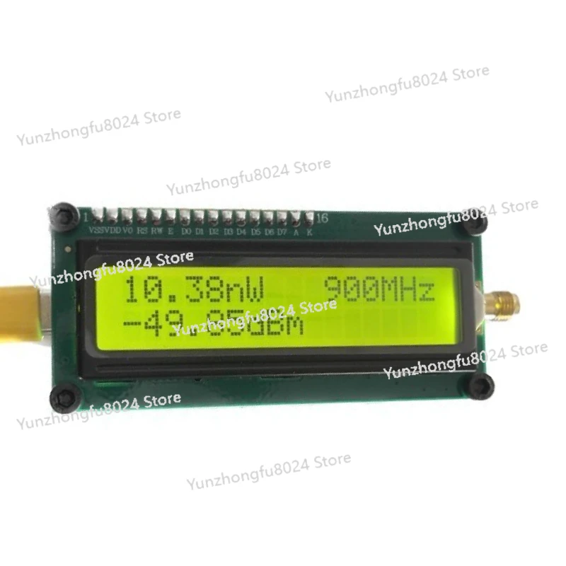 

AD8319 0.1~ 8GHz /0.01~ 20G RF Power Meter 24 Bit ADC