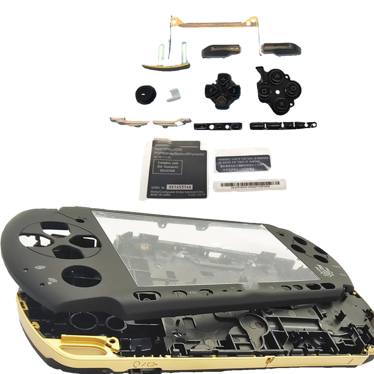 محدودة ل PSP3000 095 نسخة وحدة التحكم إصلاح الوحش هنتر موضوع استبدال الإسكان شل غطاء مع مجموعات أزرار كاملة
