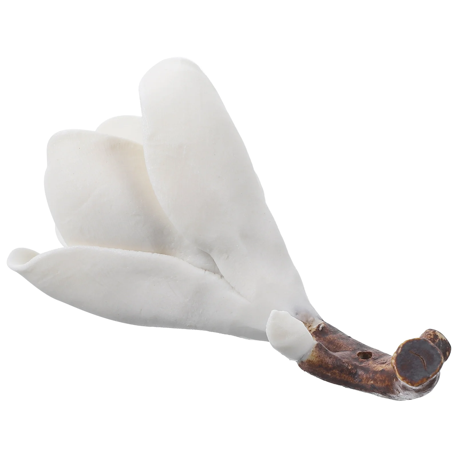 Ceramic Magnolia Plum Blossom Shape Brush Holder Decoration Pen Rest Resin Stand Music Writing Support Hairbrush Chinese