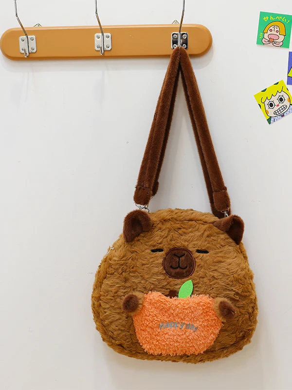 mochila-de-pelucia-de-capivara-fofa-ande-capacidade-casual-bolsa-de-ombro-Unica-bolsa-de-viagem-de-lazer-forro-de-poliester