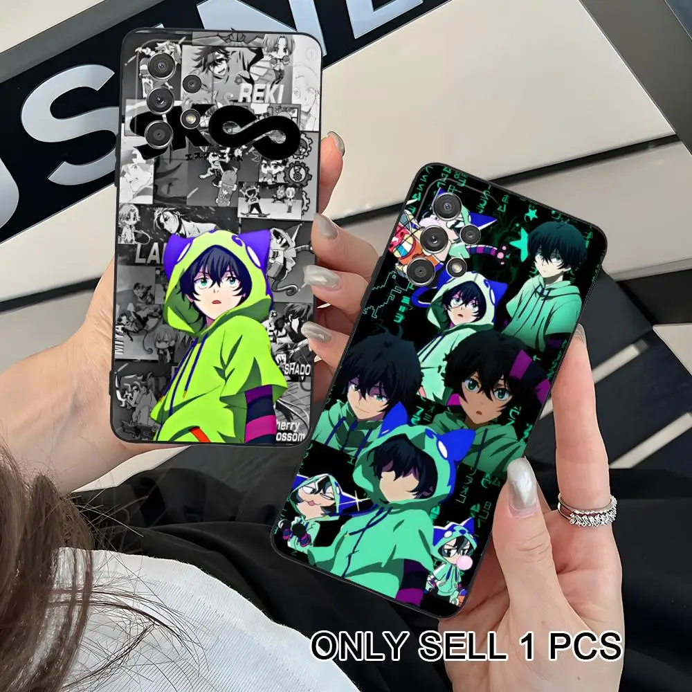 SK8 Infinity Miya Chinen Phone Case for Samsung Galaxy A26 25 24 23 22 21 17 16 15 14 13 12 11 5G Soft TPU Shockproof Cover