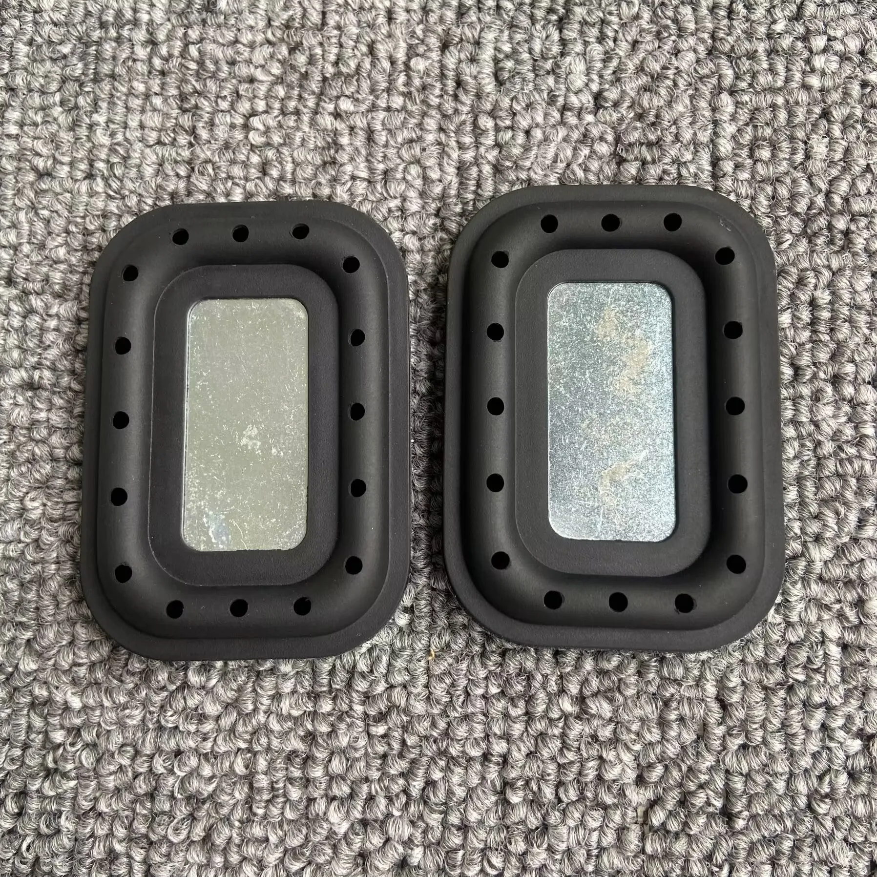 GHXAMP 63*45mm For Harman Kardon Mini Low Frequency Radiator Vibration DIY Speaker Auxiliary Bass Double sided rubber edge 2pcs