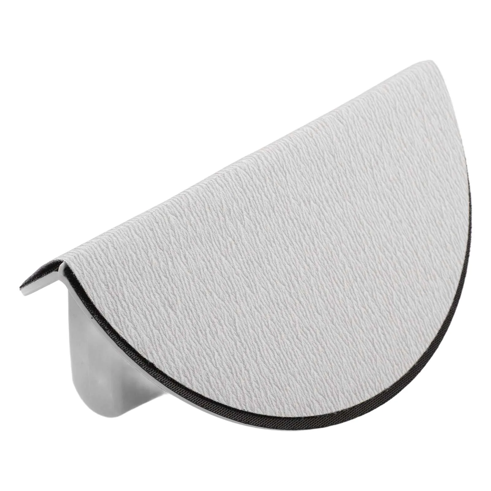 Right Angle Half Round Sanding Tool for Drywall Corners PC Built Sandpaper Holder for Wall Polishing and Edge Smoothing