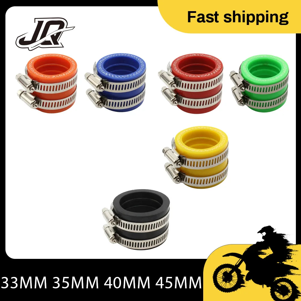 

Motorcycle Carburetor For KOSO KEIHIN MIKUNI Rubber 33 35 40 45mm Adapter Inlet Intake Pipe OKO PWK Carburetor Sleeve Accessory
