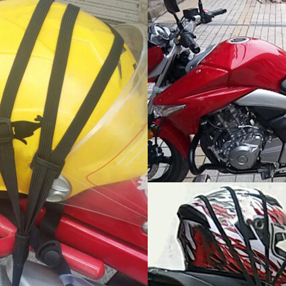 

Motorcycle Strap Elastic Rope Durable Safe Stretchable Luggage Fixing Motorbike Accessories Practical Low Profile