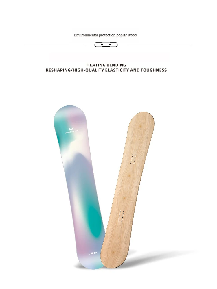 

Great Dreamlike Adult Women's All-Round Freestyle Snowboard Set Beginner-Friendly