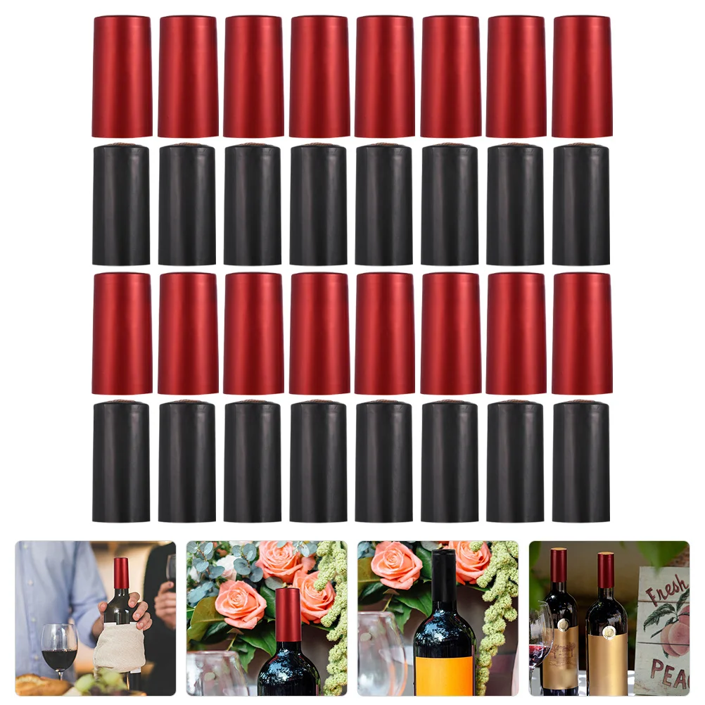 100 قطعة من أغطية الزجاجات المقاومة للعبث لأغطية المياه البلاستيكية