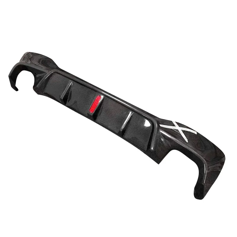 3D Design Style Carbon Fiber Rear Diffuser With Light Carbon Diffuser for Bmw 6 Series GT G32 2022+