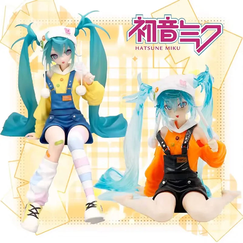 14 سنتيمتر هاتسون ميكو عمل أرقام سلسلة Kawaii ملابس السباحة Vocaloid البلاستيكية تحصيل نموذج لعب فتاة هدية