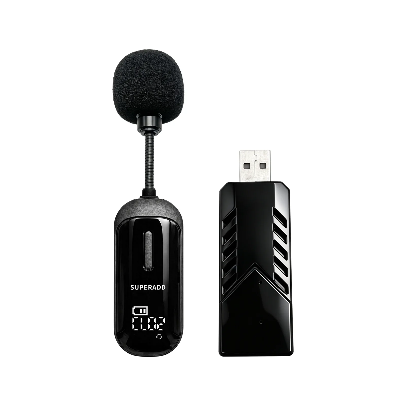 Acoustic Guitar Pickup, No Drilling Folk Classical Ukulele Microphone for Performance Live Streaming