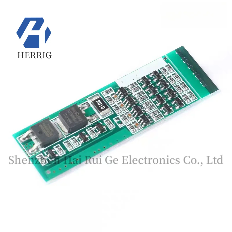 Carte de protection de batterie au lithium fer à 4 cellules, module de protection de charge et de décharge de batterie au lithium 8A, 3.2V, surcharge et