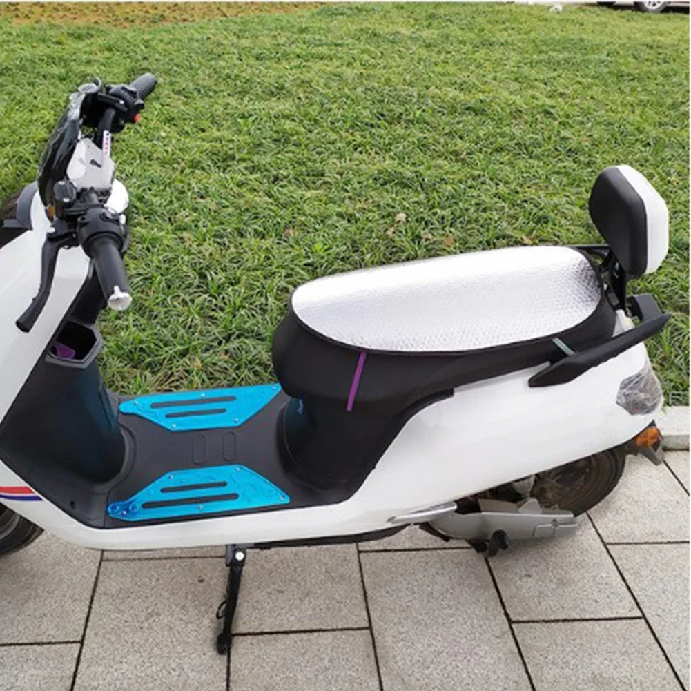 

High Quality Seat Cover Sunscreen Seat Pad Aluminum Film Easy To Install Heat Insulation Pad Motorcycle Seat Cover