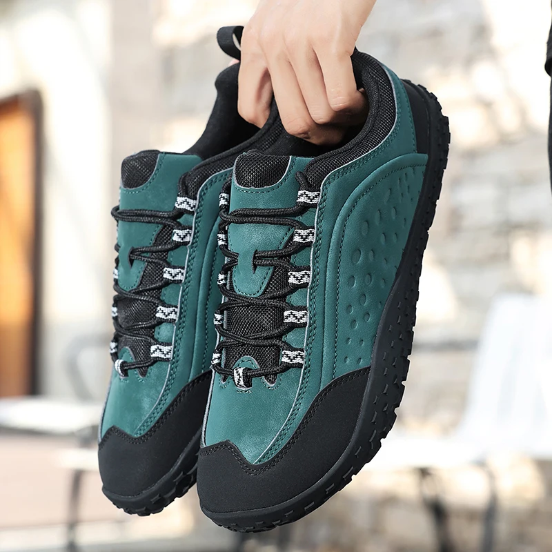 Big Size 45 46 Outdoor Anti Slip Men Sports Shoes 2025 Fall Mens Casual Sneakers Fashionable Comfortable Breath Outsole Footwear