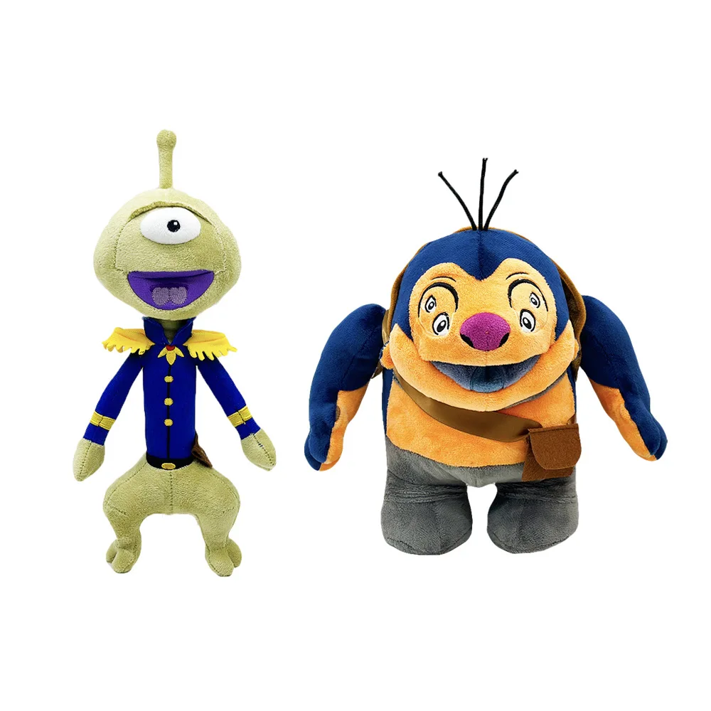 

Pleakley and Jumbaa plush Dolls Stuffed Anime Cotton Doll Soft Doll Cute Room Decoration Collection Kids Toys Birthday Gifts