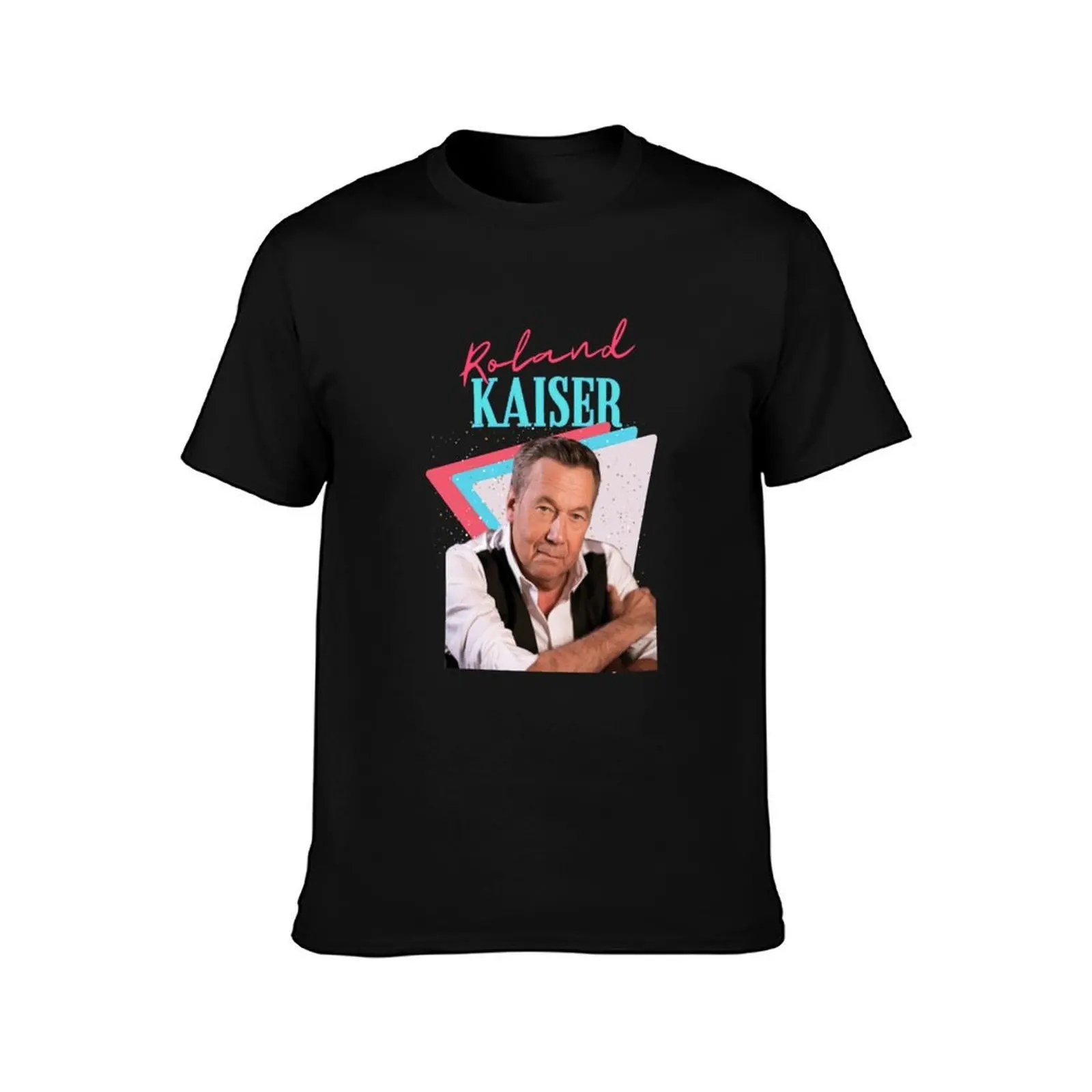 Roland kaiser rip Roland kaiser rest in peace Roland kaiser T-Shirt, Summer Casual Cotton Tee, Oversized Streetwear Tops