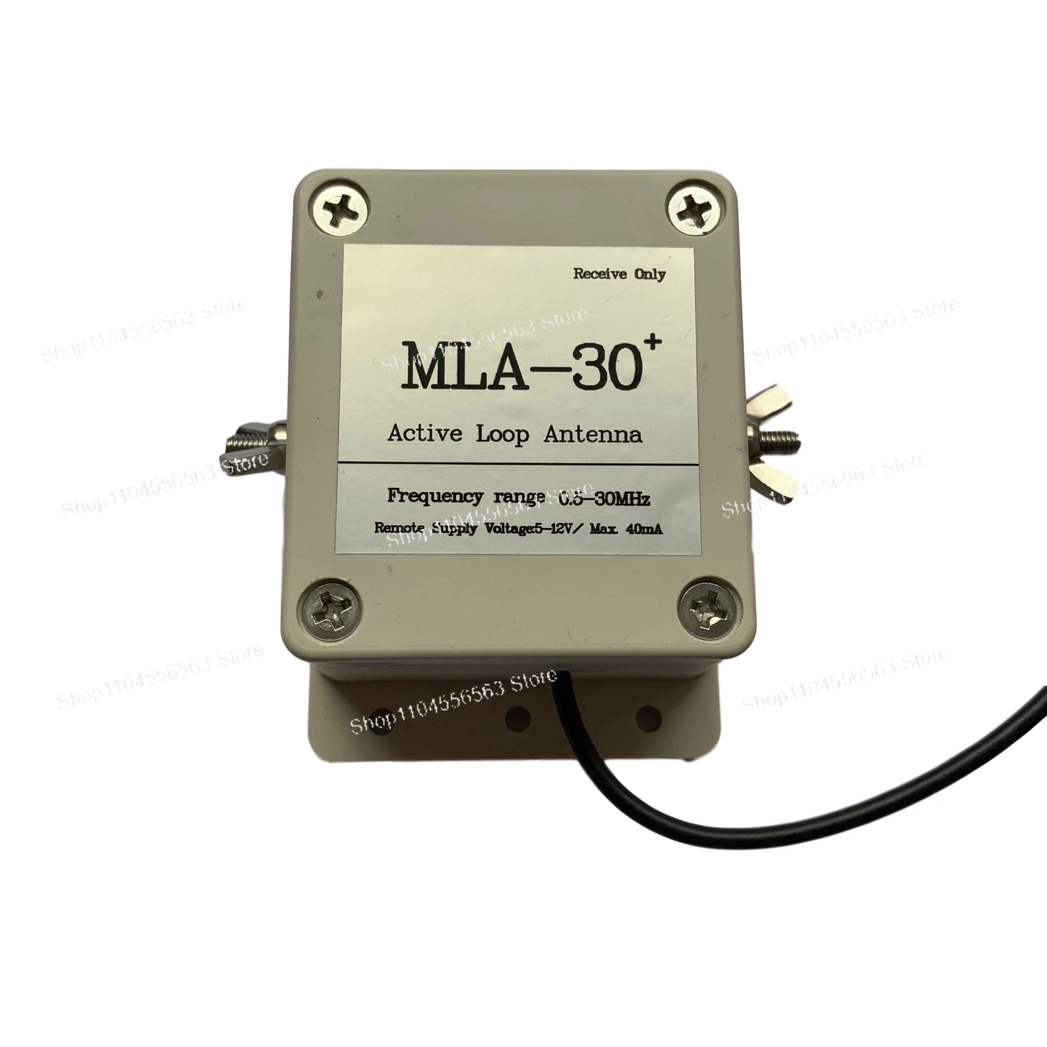 

Активная приёмная антенна MLA-30 + Ring, с низким уровнем шума, для средних и коротких волн, для установки на балконе