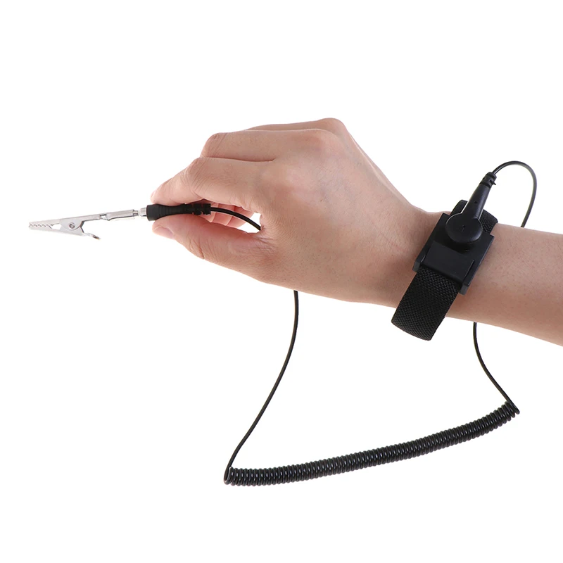 Adjustable anti-static esd strap antistatic grounding bracelet wrist band tool