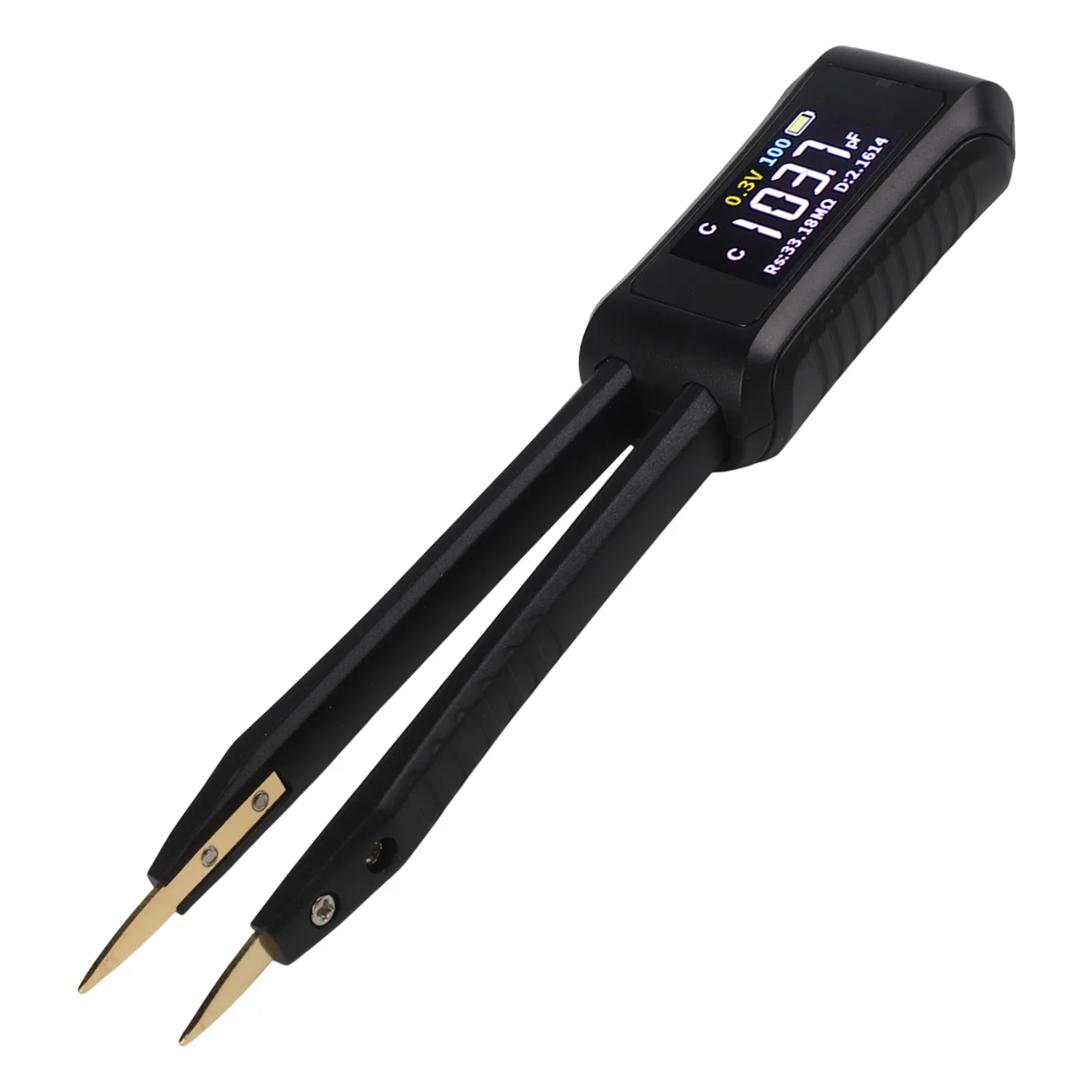 146*30*18mm Intelligent Tweezers Multimeter With Rechargeable Battery Capacitance Meter Automatic Component Identification